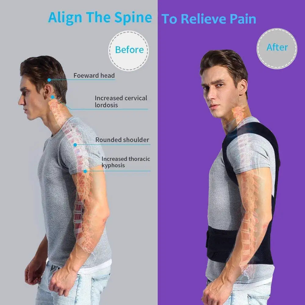 Back Posture Corrector Adult Back Support Shoulder Lumbar Brace Health Care Support Corset Back Belt Back Posture Corrector Adult Back Support Shoulder Lumbar Brace Health Care Support Corset Back Belt